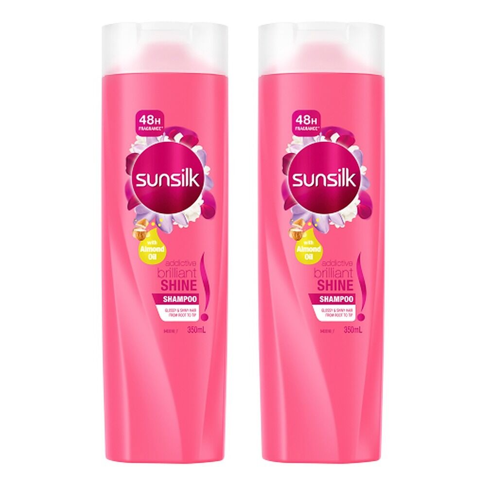 Sunsilk Addictive Brilliant Shine Shampoo 350mL Pack of 2