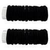 Black Elastic Hair Bands 20 Pack Strong No Snag Hold for All Hair Types