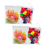 Elastic Hair Bands 140 Pack Mixed Styles Colours Travel Zip Pouches 2