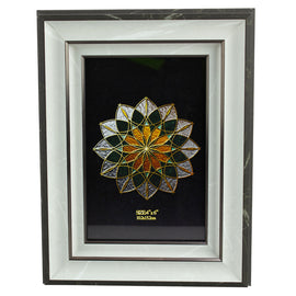 Homeware Photo Frame White And Gold Trim Design 4