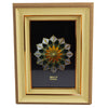 Homeware Photo Frame Wood And Gold Trim Design 4"x6"