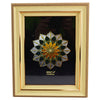 Homeware Photo Frame Wood And Gold Trim Design 6"x8"