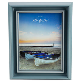 Homeware Photo Frame Boat Print Blue And Grey Design 4