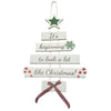 Christmas Decor Wall Plaque Christmas Tree Shape It Looks A Lot Like Christmas