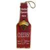 Hanging Bottle Opener Cheers Save Water Drink Beer In Beer Bottle Design