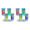 Kids Swimming Goggles Mask and Snorkel Set Assorted Colours - Random Colour Supplied Bundle of 2