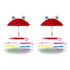 Kids Umbrella with Pop-Up Eyes Assorted Designs - Random Design and Colour Supplied Pack of 2
