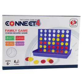 Connect 4 In A Row Game Classic Family Strategy Board Game for 2 Players
