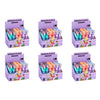 Mermaid Bubble Wand Bottles Counter Display of 24 Bundle of 6