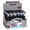 Shark Bubble Wand Bottles Counter Display of 24 Bundle of 3