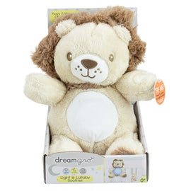 Baby Plush Lion Night Light Lullaby Soother Soft Glow Sleep Companion