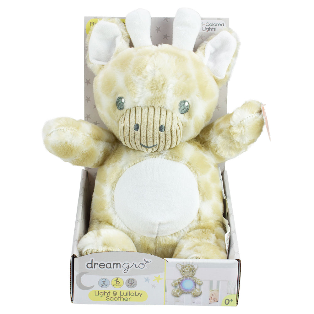 Baby Night Light And Lullaby Soother Giraffe Plush Best Friend