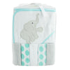 Baby Bath Time Essentials Towel And Wash Cloth Gift Set Elephant Design