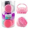 Health & Beauty Silicone Shampoo Brush 10 Pack Assorted Colours Display