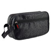 Crewman Plaid Word Design Gray Color Toiletry Bag