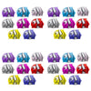 Kids Swimming Cap Clownfish Assorted Colours - Random Colour Supplied Pack of 4