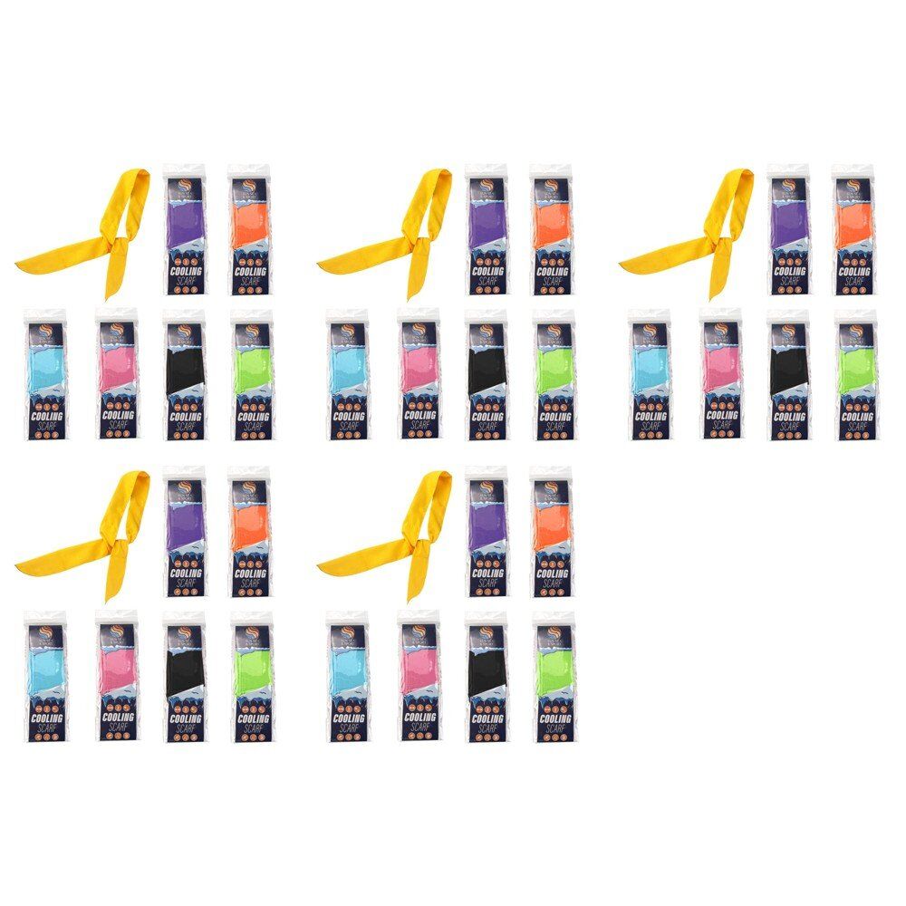 Sun Sea and Sport Cooling Neck Scarf - Random Colour Supplied Pack of 5