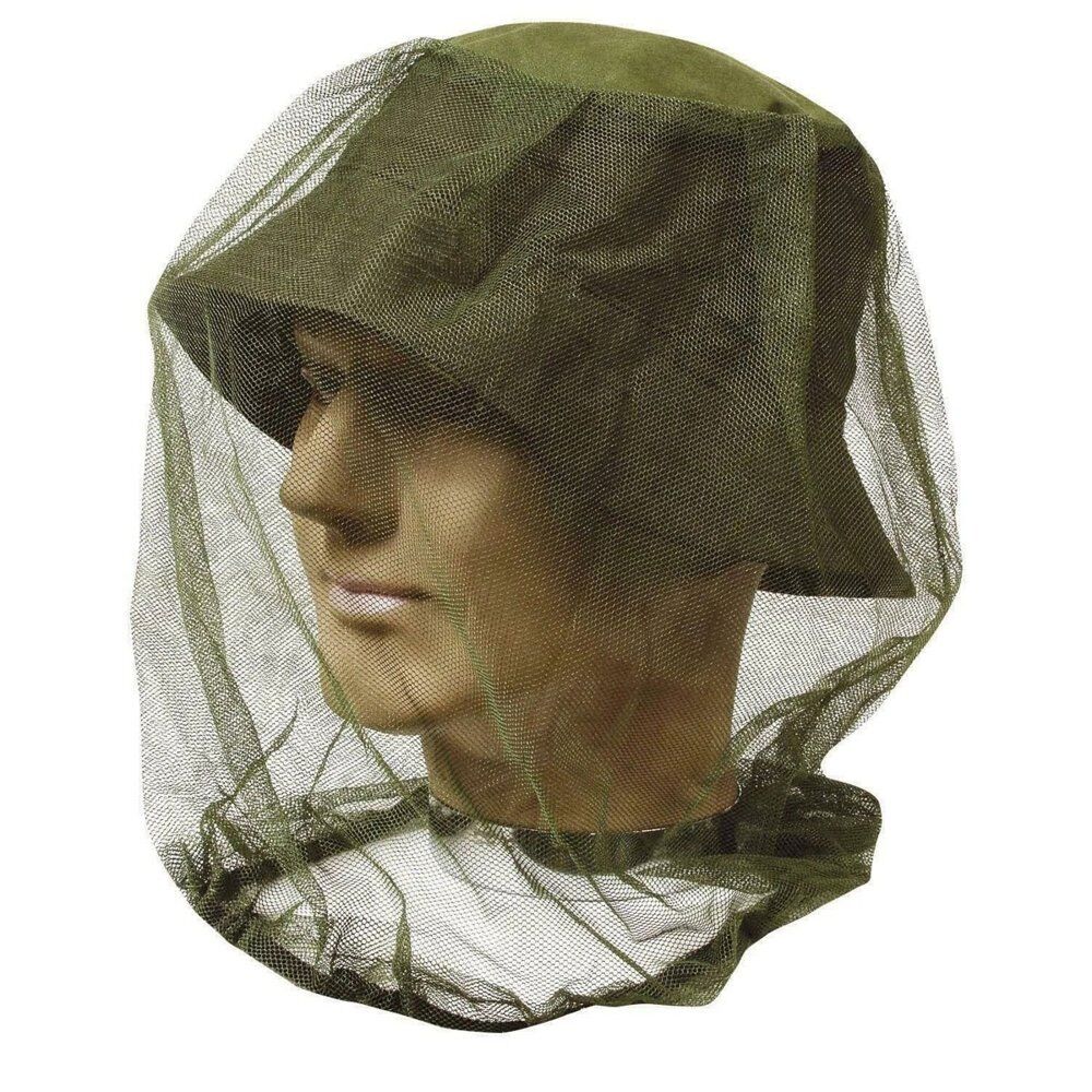 Mosquito Head Net 38 x 48cm Assorted Colours - Random Colour Supplied Pack of 2