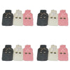 Health & Beauty Soft Plush Hot Water Bottle Cover Sleepy Eyes with Velcro - Random Colour Supplied Pack of 4