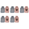 Health & Beauty Soft Plush Hot Water Bottle Cover Hug Me with Velcro - Random Colour Supplied Pack of 5