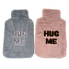 Health & Beauty Soft Plush Hot Water Bottle Cover Hug Me with Velcro - Random Colour Supplied