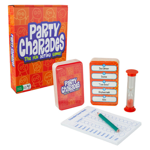 Party Charades Game Fun Acting Game for Families Groups & Game Nights