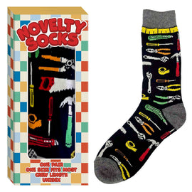 Unisex Tools Novelty Socks Gift Boxed Crew Style One Size Fits Most