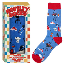 Unisex Barbecue Novelty Socks BBQ Gift Boxed One Size Fits Most