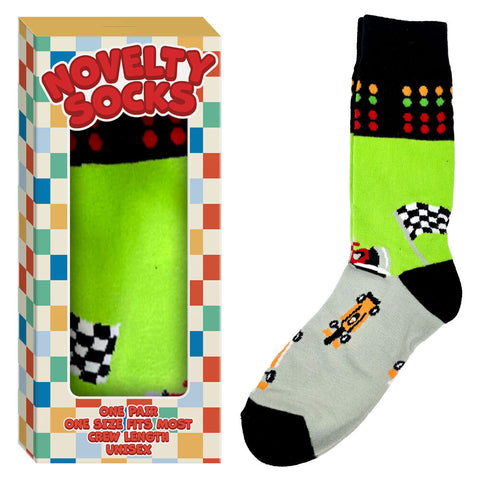 Unisex Racing Car Novelty Socks Motorsport Gift Boxed One Size Fits Most