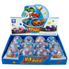 Novelty Gift Surprise Egg Pull Back Block Car Counter Display of 12 Bundle of 2