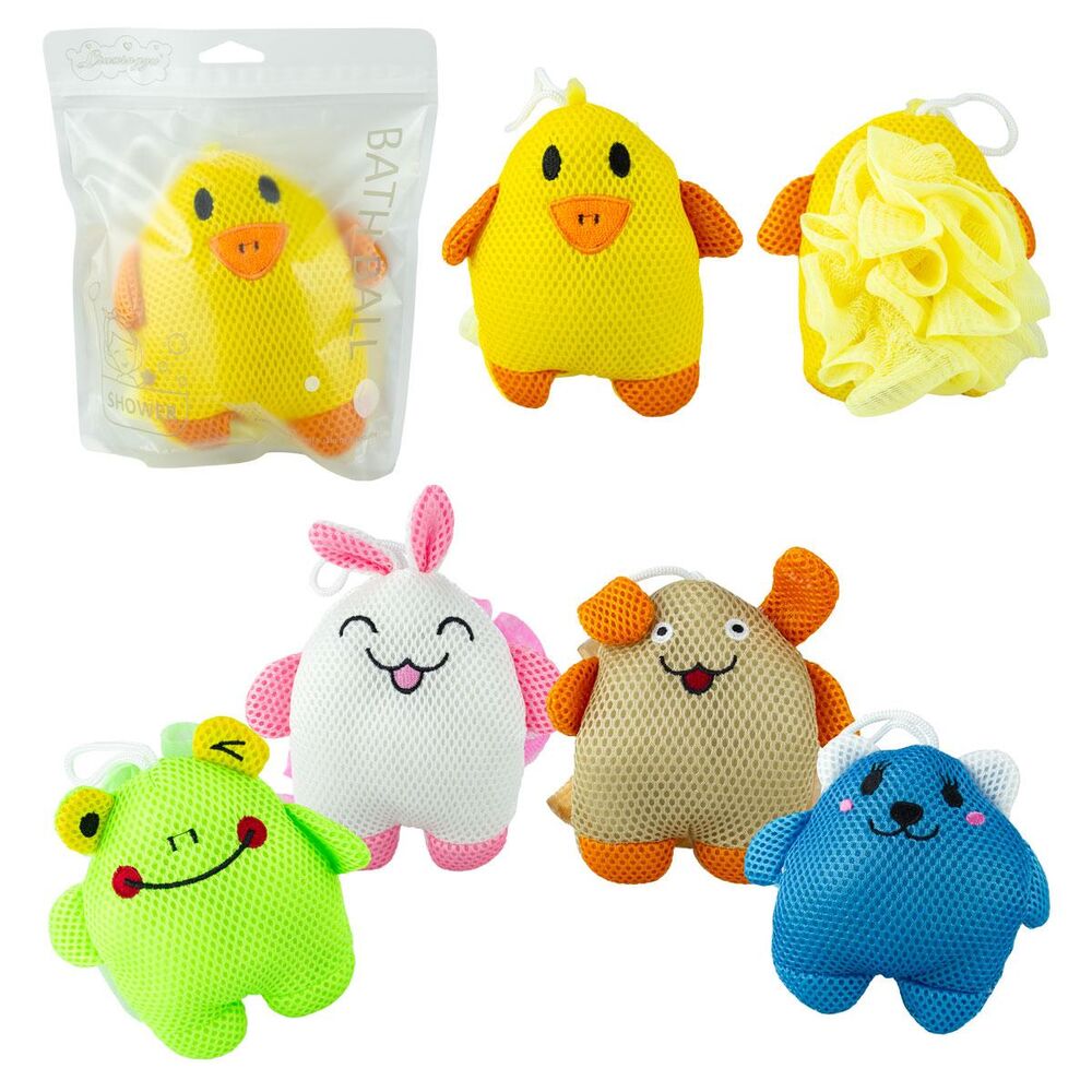 Bath Sponge Assorted Animal Designs