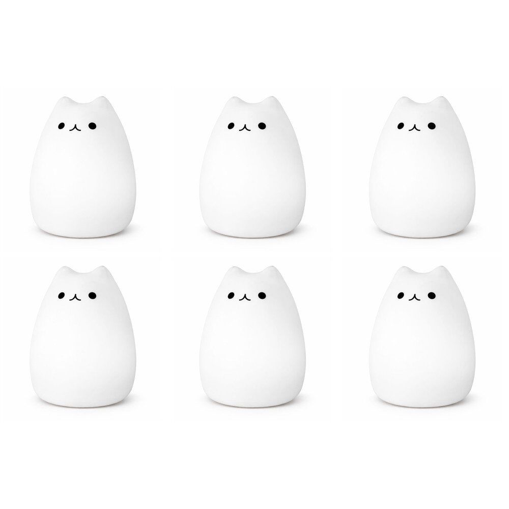 Silicone Cat Touch Lamp Pack of 6