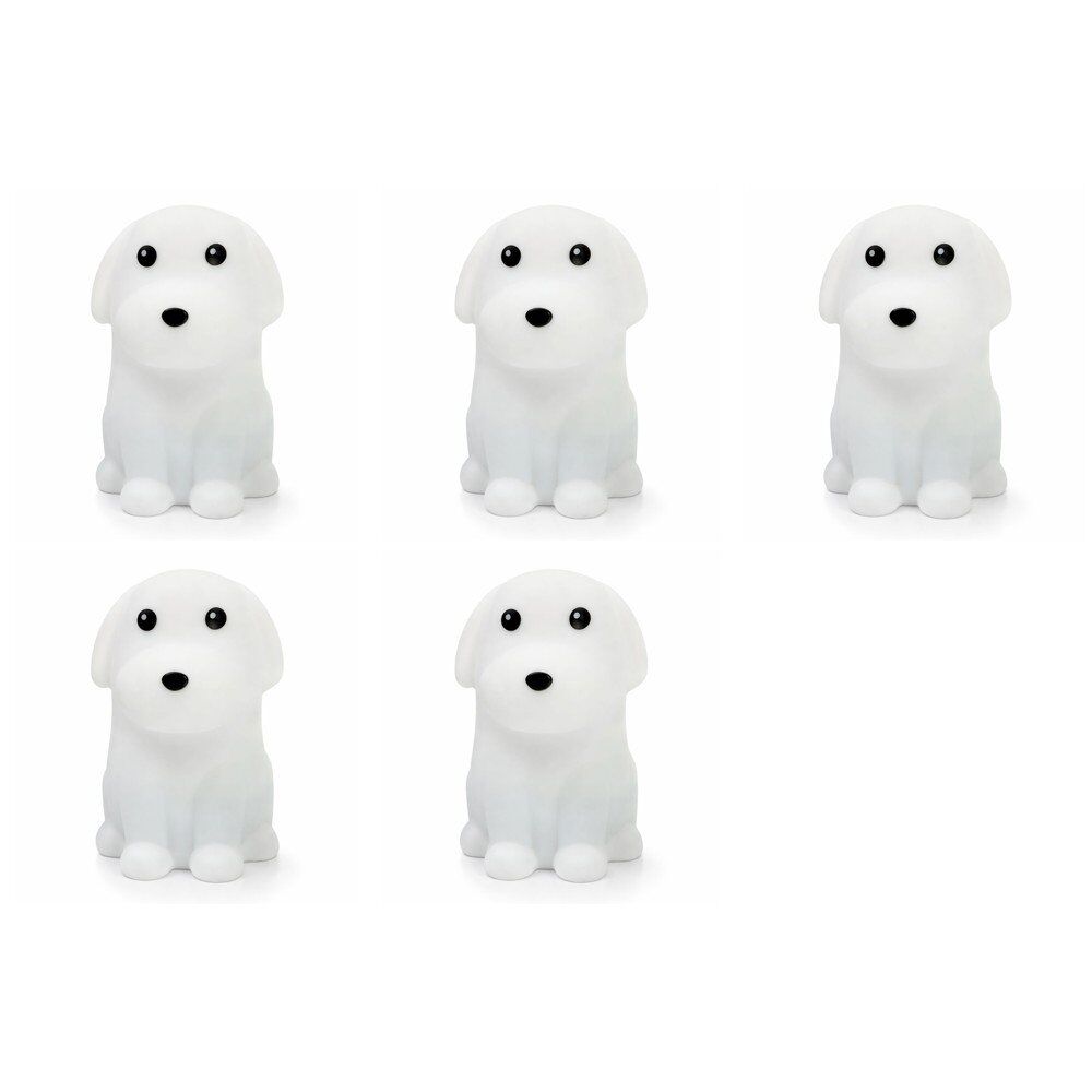 Silicone Puppy Touch Lamp Pack of 5