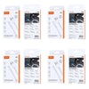 USB-A to Lightning Fast Charging Cable 3A 1m White Pack of 4