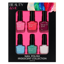 Beauty & Me Nail Polish Iridescent Collection 6 x 12mL