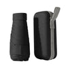 Mini Compact Umbrella with Zip Case Black Pack of 4