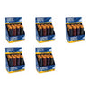 Compact Umbrellas Assorted Colours Counter Display of 12 Bundle of 5
