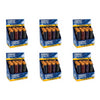 Compact Umbrellas Assorted Colours Counter Display of 12 Bundle of 6