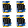 Compact Umbrellas Black Counter Display of 12 Bundle of 4