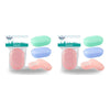 Travel Now Travel Soap Box Assorted Colours - Random Colour Supplied Pack of 2