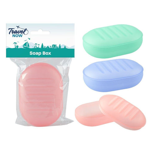 Travel Now Travel Soap Box Assorted Colours - Random Colour Supplied