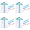 Travel Now Travel Toothbrush Holder Assorted Colours - Random Colour Supplied Pack of 4