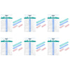 Travel Now Travel Toothbrush Holder Assorted Colours - Random Colour Supplied Pack of 6
