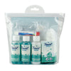 Travel Now Essentials Pack Travel Toiletry Kit with Clear Zip Bag
