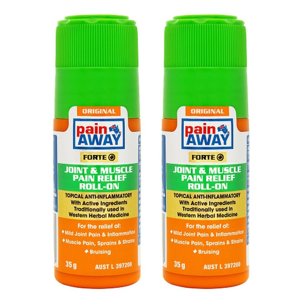 Pain Away Forte+ Joint & Muscle Pain Relief Roll-On 35g Pack of 2