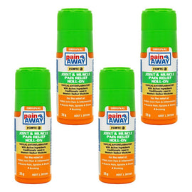 Pain Away Forte+ Joint & Muscle Pain Relief Roll-On 35g Pack of 4