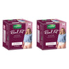 Depend Real Fit Super Underwear Heavy Absorbency Medium 8 Pack x 4 Bundle of 2
