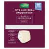 Depend Real Fit Super Underwear Heavy Absorbency Large 8 Pack x 4