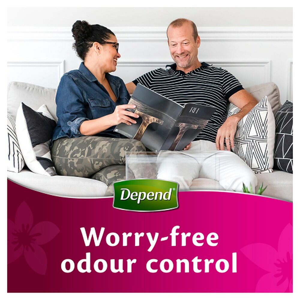 Depend Real Fit Underwear for Women Super Absorbency XL 8 Pack x 4