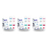 Momeasy Standard Neck Baby Feeding Bottle 120mL Anti-Colic 0m+ - Random Design and Colour Supplied Pack of 3